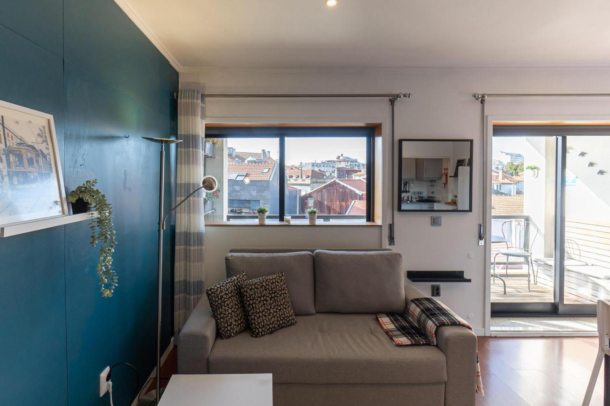 Top Floor Apartment With Sunny Balconies Porto Kültér fotó